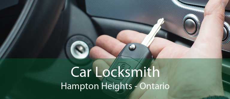 Car Locksmith Hampton Heights - Ontario