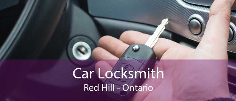 Car Locksmith Red Hill - Ontario