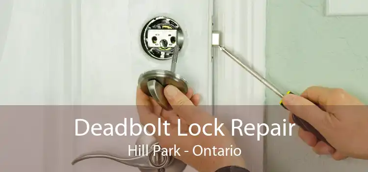 Deadbolt Lock Repair Hill Park - Ontario
