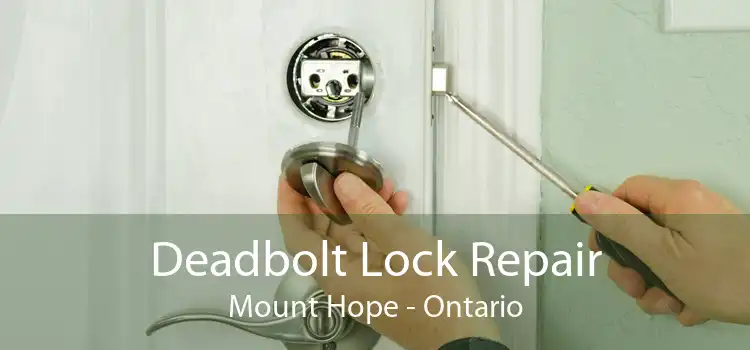 Deadbolt Lock Repair Mount Hope - Ontario