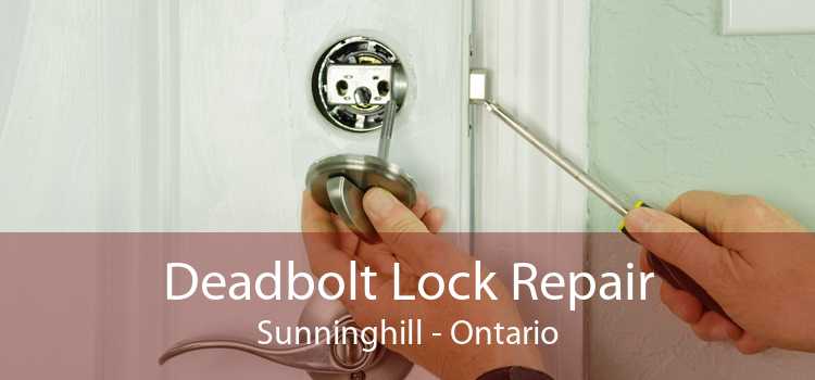 Deadbolt Lock Repair Sunninghill - Ontario