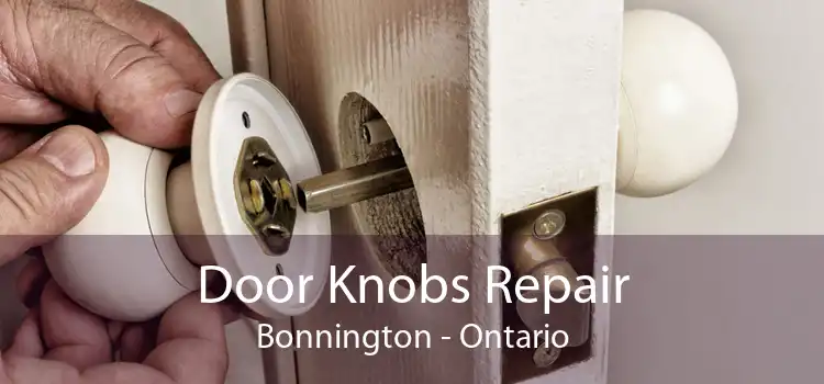 Door Knobs Repair Bonnington - Ontario