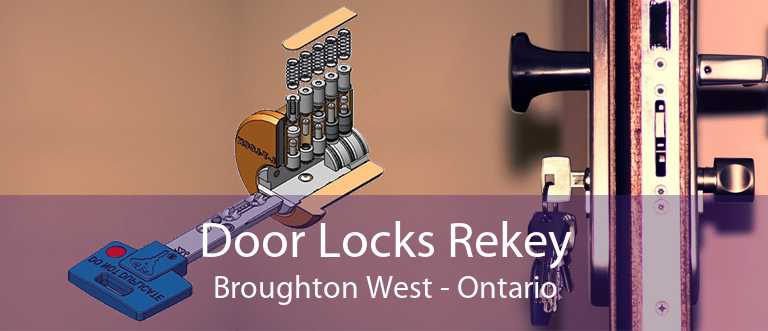 Door Locks Rekey Broughton West - Ontario