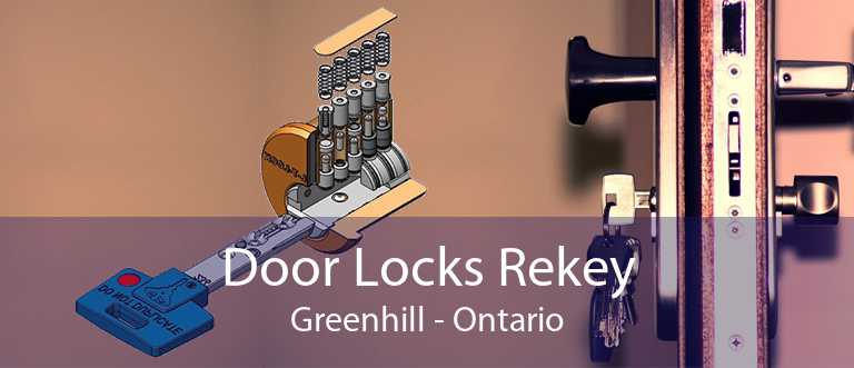 Door Locks Rekey Greenhill - Ontario