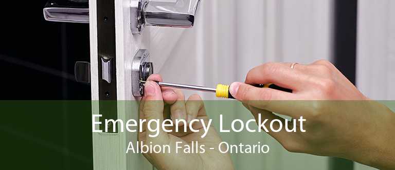 Emergency Lockout Albion Falls - Ontario