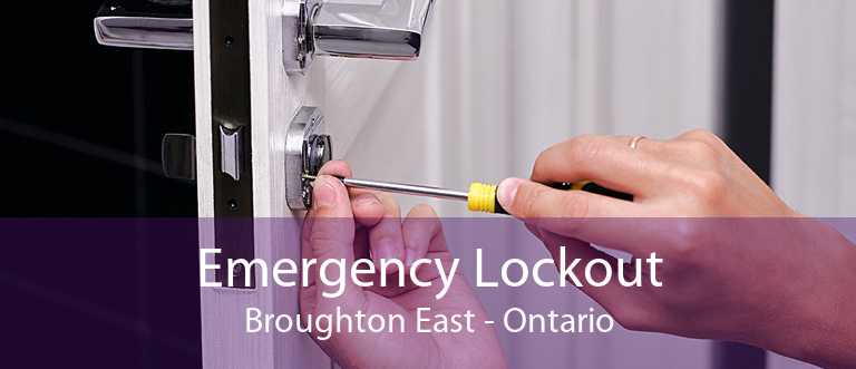 Emergency Lockout Broughton East - Ontario