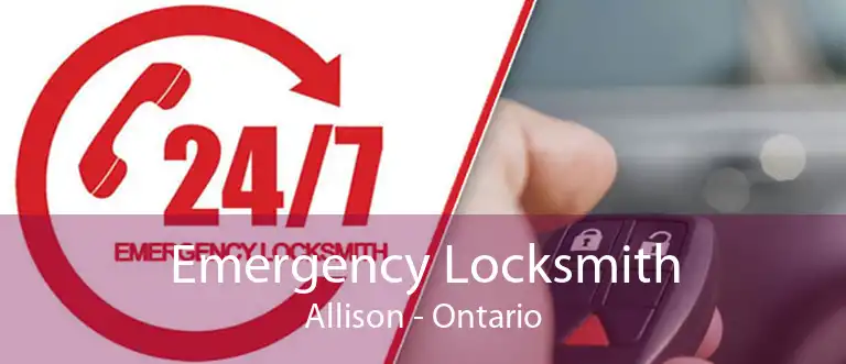 Emergency Locksmith Allison - Ontario