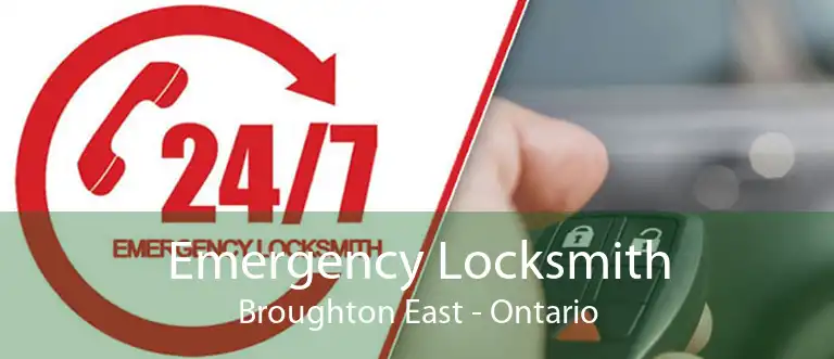 Emergency Locksmith Broughton East - Ontario