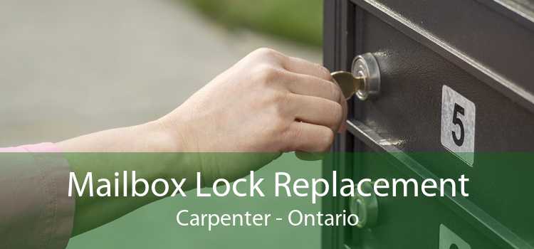 Mailbox Lock Replacement Carpenter - Ontario