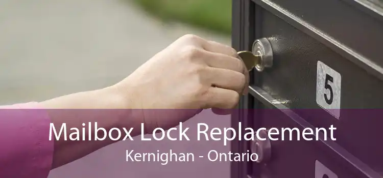 Mailbox Lock Replacement Kernighan - Ontario