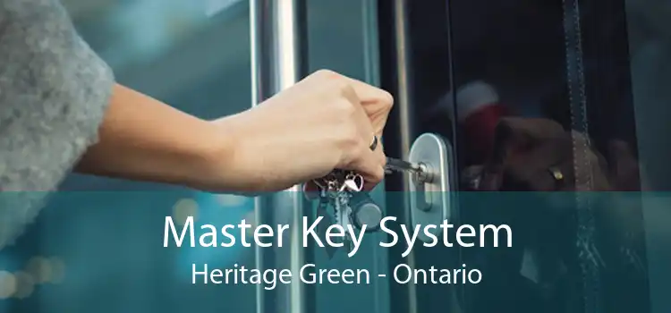 Master Key System Heritage Green - Ontario