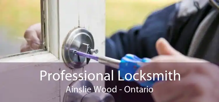 Professional Locksmith Ainslie Wood - Ontario