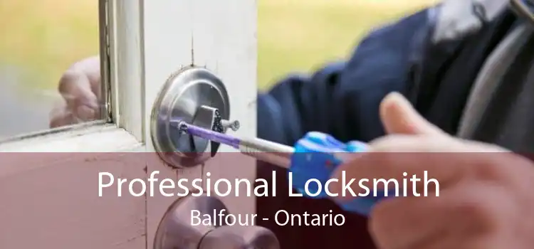 Professional Locksmith Balfour - Ontario