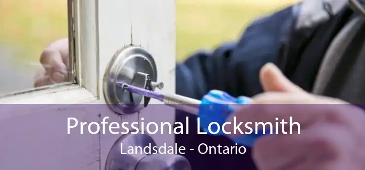 Professional Locksmith Landsdale - Ontario