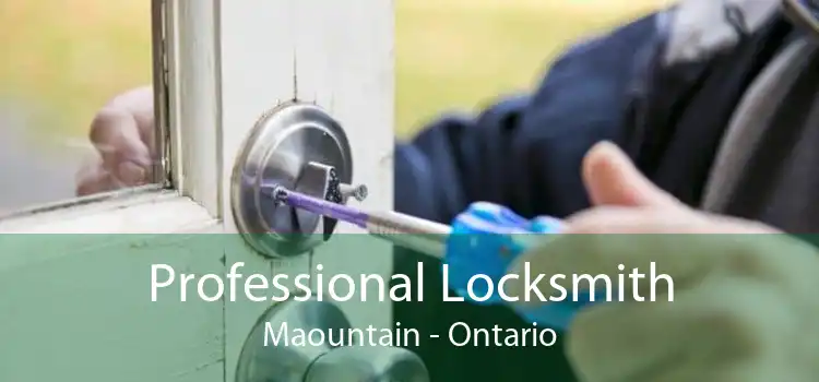 Professional Locksmith Maountain - Ontario