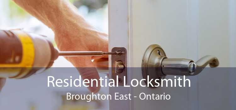 Residential Locksmith Broughton East - Ontario
