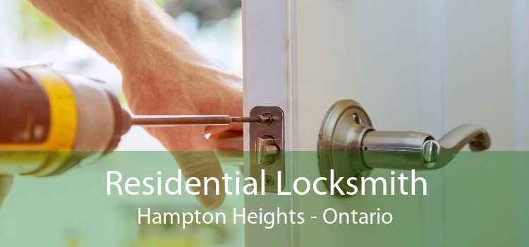 Residential Locksmith Hampton Heights - Ontario